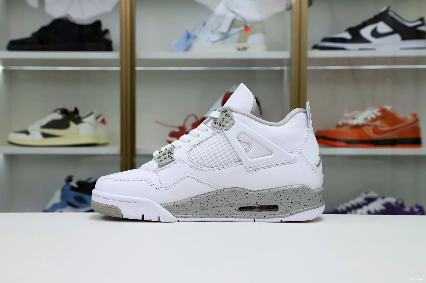 RETRO AIR 4 'WHITE JORDAN OREO' 0729